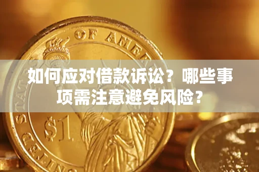 武汉如何应对借款诉讼？哪些事项需注意避免风险？