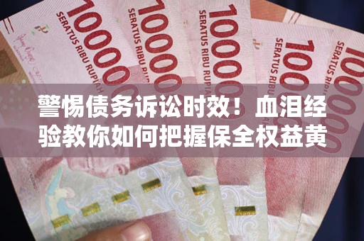 武汉警惕债务诉讼时效！血泪经验教你如何把握保全权益黄金期