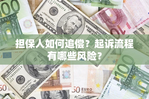 武汉担保人如何追偿？起诉流程有哪些风险？