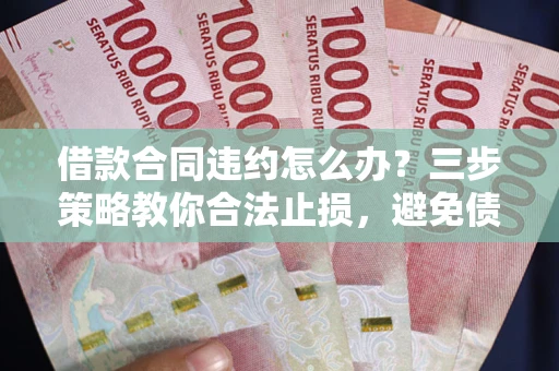 武汉借款合同违约怎么办？三步策略教你合法止损，避免债务危机升级